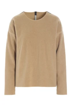 BLUSE RUNDEM AUSSCHNITT