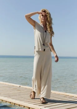 BLUSE V-AUSSCHNITT