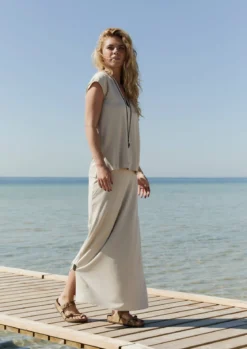 BLUSE V-AUSSCHNITT