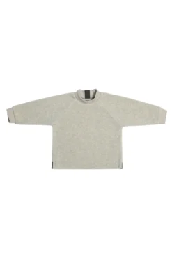 FLEECE BLUSE RUNDEM HALS BABY