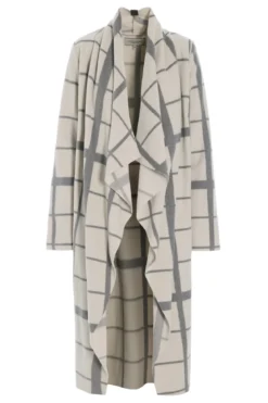 LANGE CARDIGAN M/ WASSERFALL
