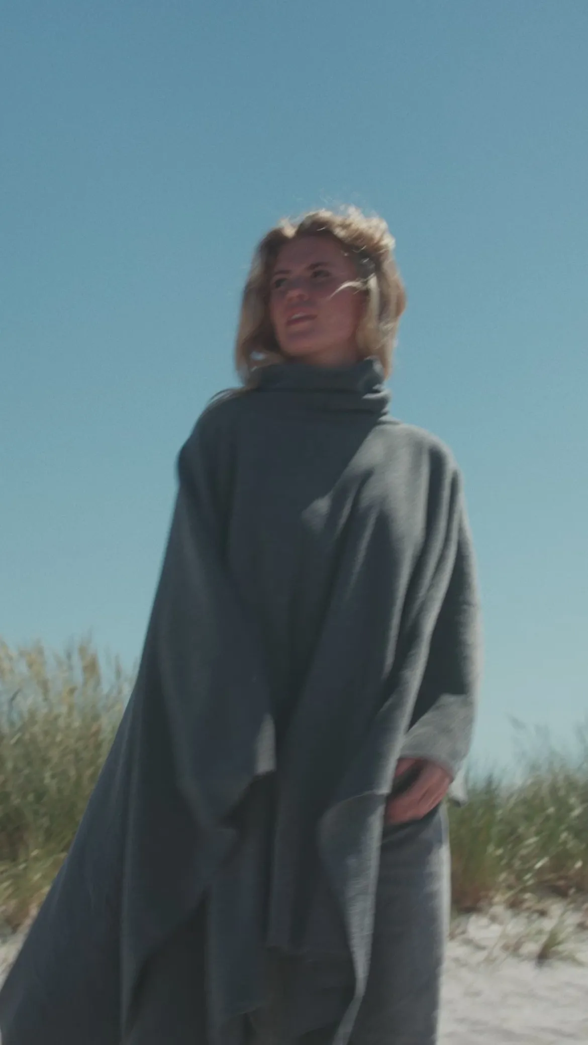 LOUNGE PONCHO DAMEN