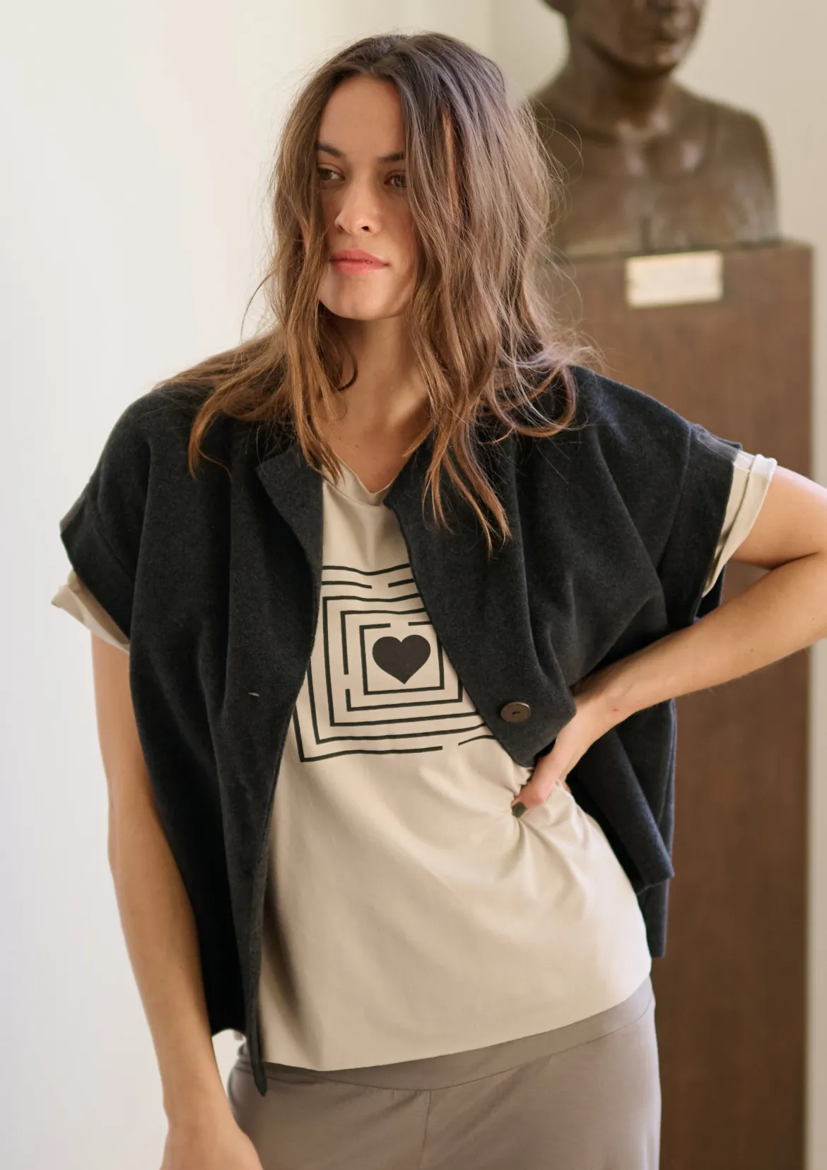 TEE LABYRINTH PRINT